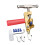 Professional Floor Tile Cutter Tool with Ergonomic Handle for 1