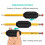 Pencil Holder Weight Silicone Grip Design for Improved-White 6