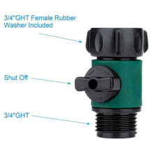 Plastic Water Pipe Shutoff Valve Garden Hose Connection Valve Plastic Valve Fitting Water Pipe Connection