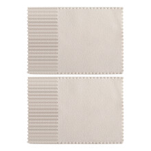 Lot de 50 chiffons de polissage pour argent, chiffon de-abricot