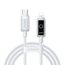 Joyroom USB-C auf Lightning-Schnellladekabel 30 W, 1,2 m - Weiß