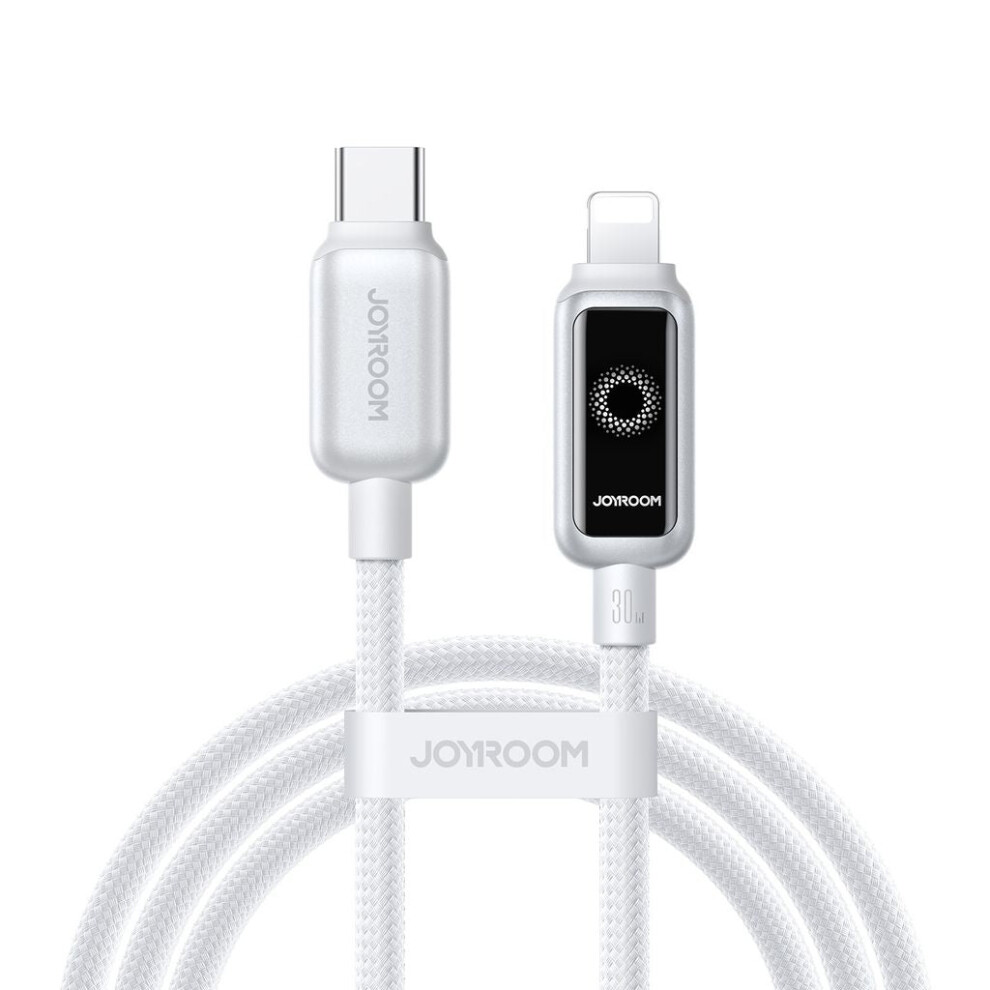 Joyroom S-A55 StarFlight 30W USB-C - Lightning cable 12m - white - Bild 4