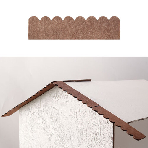 Bardeaux de toit miniatures pour maisons de poupées Bardeaux de 1