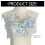 Polyester Florals Patches for Craft Projects and-Sky Blue 4