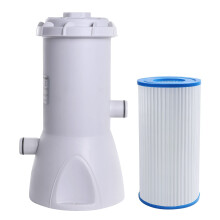 1000 GPH Above Ground Pool Pump with Filter, GFCI Safety Plug, 110‑120V for Metal Frame Pools