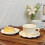 3 Size Miniature Coffee Cup and Plate Set For-MoonlightBlue 1 4