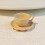 3 Size Miniature Coffee Cup and Plate Set For-MoonlightBlue 1 6