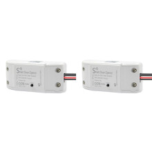 2X for HomeKit WiFi Garage Door Opener Gate Door Controller Life Remote Via for Siri CarPlay EU PLUG