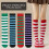 Stripes Over Knee Socks Practical Weave Nonslip-Section 7 3