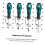 5Pcs Pegboard Tool Holders Set Double Ring Screwdriver Organizer for Efficient Custom Tool Storage 4