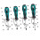 5Pcs Pegboard Tool Holders Set Double Ring Screwdriver Organizer for Efficient Custom Tool Storage 5