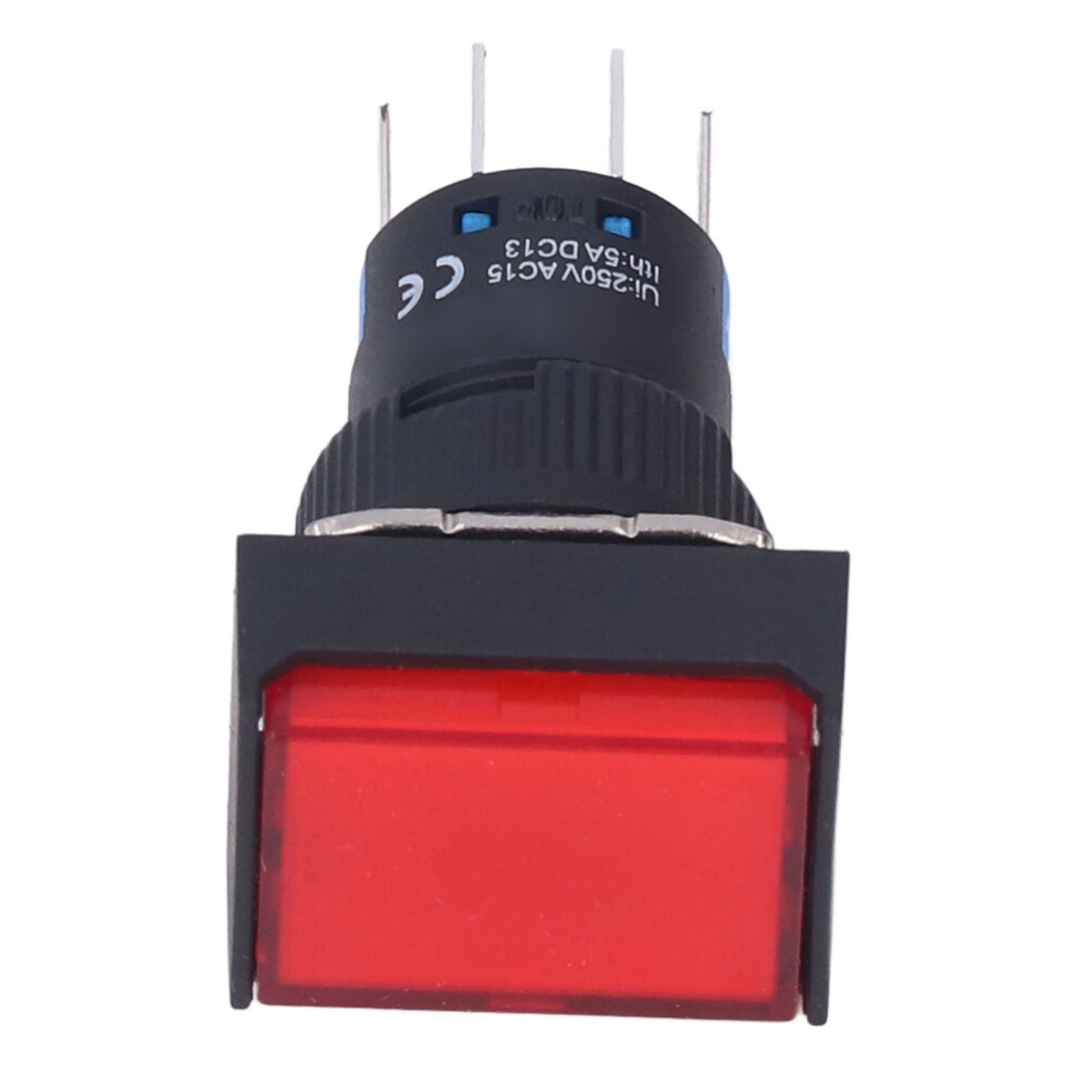 12V Push Button Switches 25Pcs 16mm Red