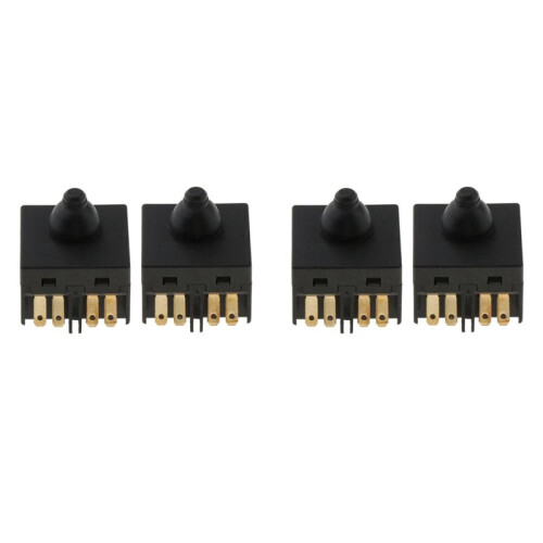 4Pcs Angle Grinder  Push Button  for 100Mm 4In Angle Grinder 100 Polisher Accessory Push Button