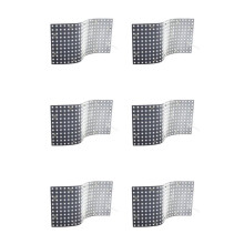 6X Flexible LED Sheets 490x245mm DC24V 242LED 28W Panel Sheet Lights for Kitchen Marble Countertop Advertising Backlight