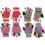 (Multicoloured 2) Magic Set of Four Multicoloured Gloves 1