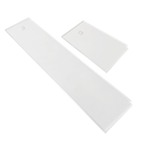 Professionele Ski Wax Schrapers Acryl Constructie-Lang 1