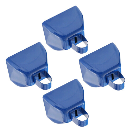 Pack de 4 cloches à bruit polyvalentes, créant une forte-Bleu