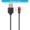 60cm Lightweight Charging Cable 2.54mm Spacing 2Pin Power-Black 3