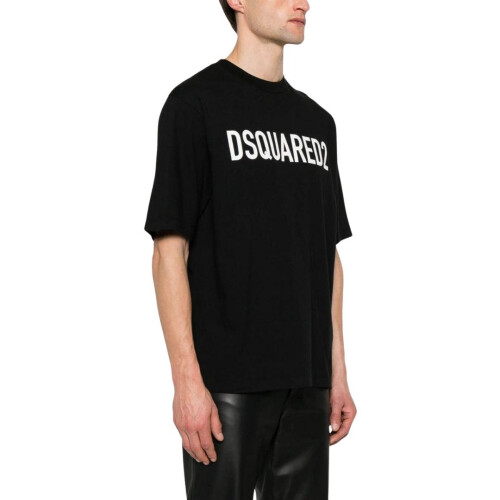 Dsquared2 (S, Black) DSquared2 Mens Logo T-Shirt 1