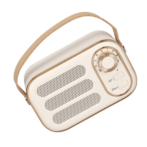 Φορητό μίνι ραδιόφωνο, κομψό ρετρό ηχείο Bluetooth για τις καθημερινές σας 2