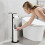 Strong Bathroom Paper Roll Rack Including Additional-Black 6