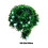 Rattan Christmas Tree with White Lights 50-Bulb 5ft 6