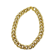 Shimmering Gold Chain Collar Pet Necklace For Small to Large-M