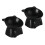 Pet Feeding Station Tilted Bowl Ergonomic Dish For Better-Black 1