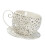 Traditional Charm Iron Planter Container For Plant Herbs-White. 1