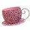 Creative Wrought Iron Flower Box Cup Planter For Home-Pink 1