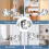 Double Sided Recessed Door Lock Smooth Operate Stainless Steel 3