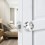 Double Sided Recessed Door Lock Smooth Operate Stainless Steel 6
