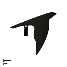Practical Wall Hook Designed As A Black Bird Suitable For-D