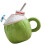Practical Cup Coconuts Design 500ML Easy Cleaning Ceramic-Blue 1