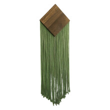 Ethnic Themed Vertical Tassels Yarn Tapestry Polyester-M02517