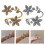 Stylish Adjustable Floral Bracelet Open Bangle With-Silver 3