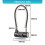 Adjustable Passwords Combination Lock Flexible Steel Cable for 3