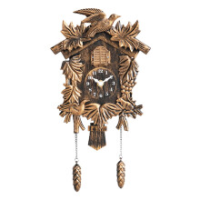 Horloge à coucou en forme d'oiseau battant,-Col imitation cuivre