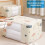 Storage Bag, Clothes Storage Comforter Storage Bag, Folding Organizer Bag with Handle, for Organizing Bedroom B 6