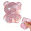 Clear Squeeze Toy Moldable Sensory Game Bear Shape-Light Green 5