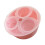 Plastic Hyacinth Flower Planting Container With Divider 3-Pink 1