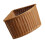 Multipurpose Corner Basket Crafted From-1Radius 33.5cm 1