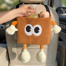 Organisateur de voiture 2 en 1 : poubelle, boîte à mouchoirs et porte-parapluie. Bac de rangement astucieux pour véhicule. WTV