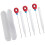 Professional Grades 3Pcs Cake Thermometers Needle In Storage Box 1