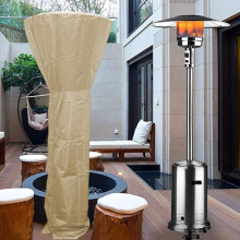 Full Length Patio Heater Cover Waterproof with Zipper, Universal Outdoor Heater Cover UV Resistant