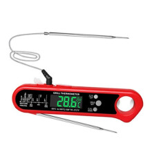 Ultra Fast Digital Meat Thermometer Electronic Thermometer with Bottle Opener Waterproof Backlit for BBQ Kitchen Grill
