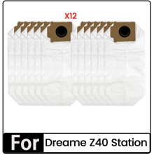 12PCS Dust Bags for Z40 Station Vacuum Cleaner Parts Replacement Non-Woven Dust Bag Garbage Bag