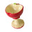 Attractive Fruit Decorated Porcelain Presentation Plate-Red 1