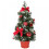 16 inch prelit tabletop Christmas tree with holly berries 7