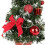 Mini-Weihnachtsbaum mit Beleuchtung, 40 cm, stehend oder hängend 4